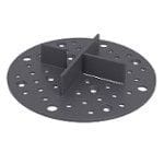 Wspornik tarasowy H-2 mm czarny